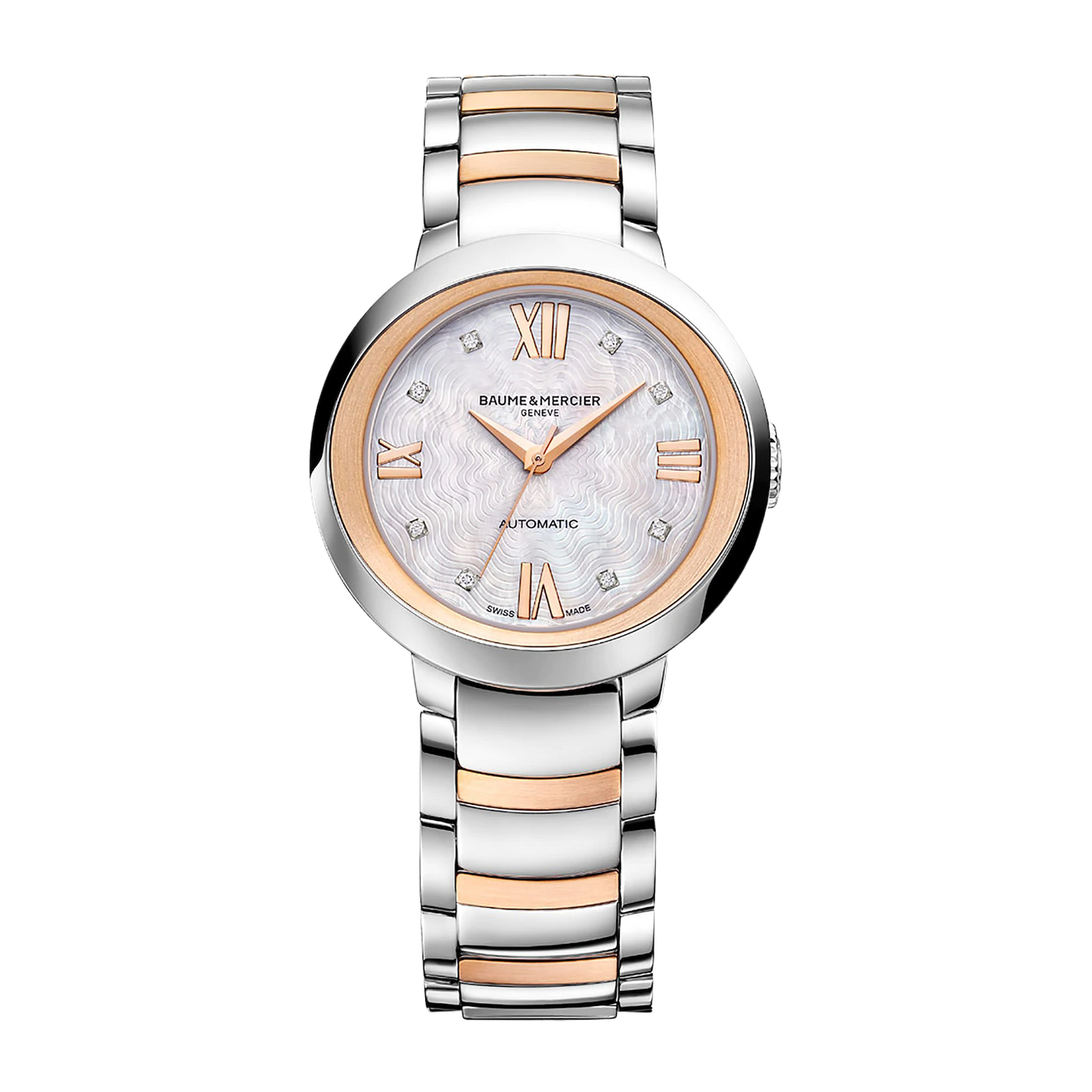 Baume & Mercier Promesse Core Two Tone Stainless Steel/Rose Gold 34mm