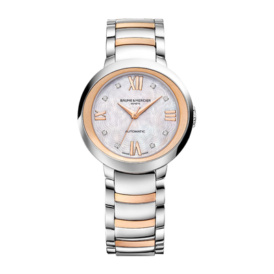 Baume & Mercier Promesse Core Two Tone Stainless Steel/Rose Gold 34mm