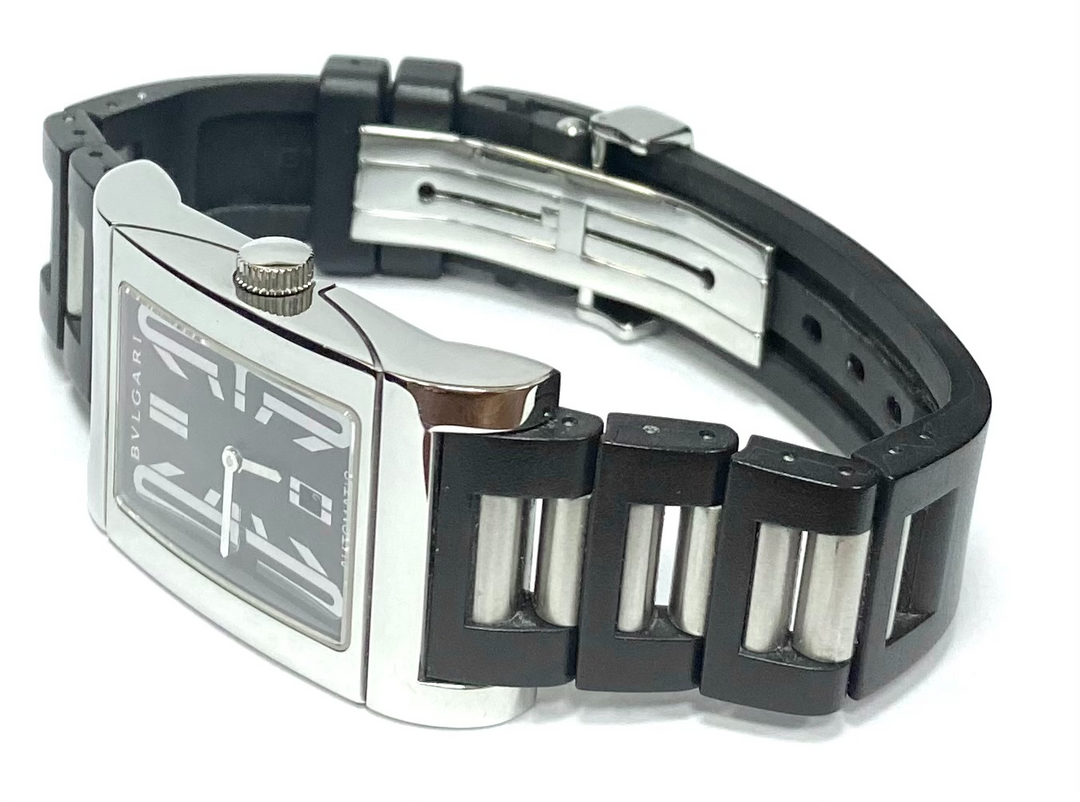 Bvlgari Rettangolo Stainless Steel 39mm RT45S – East Coast Jewelry