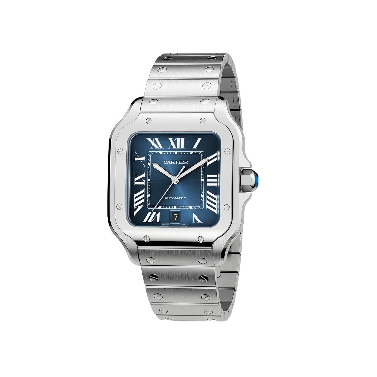 Cartier Santos De Cartier Watch Stainless Steel