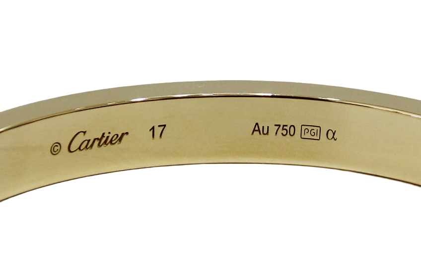 Cartier Diamond Love Bracelet 18K Yellow Gold