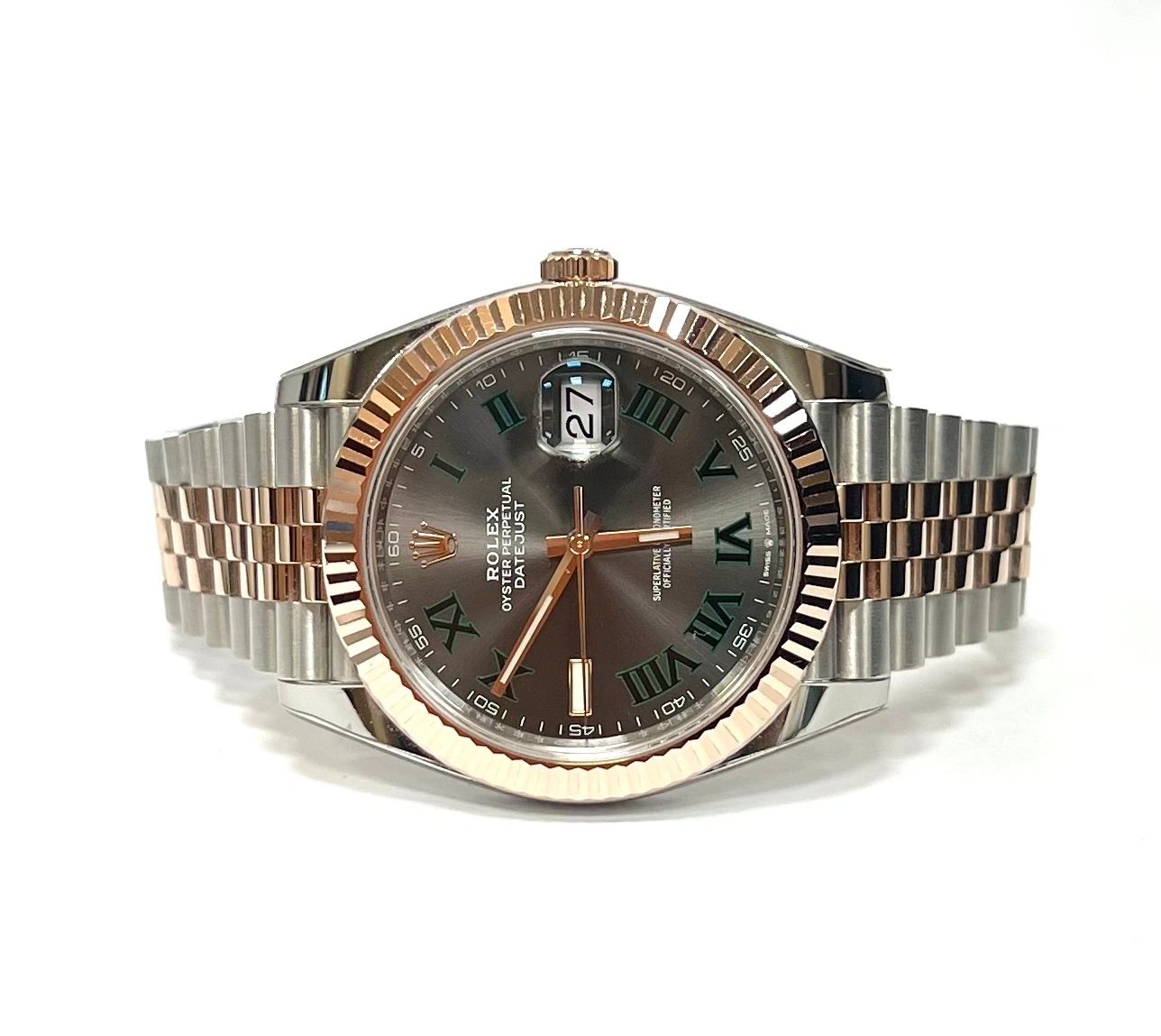 Rolex Datejust 41 Two Tone Rose Gold and Steel 126331 – Zeidman's
