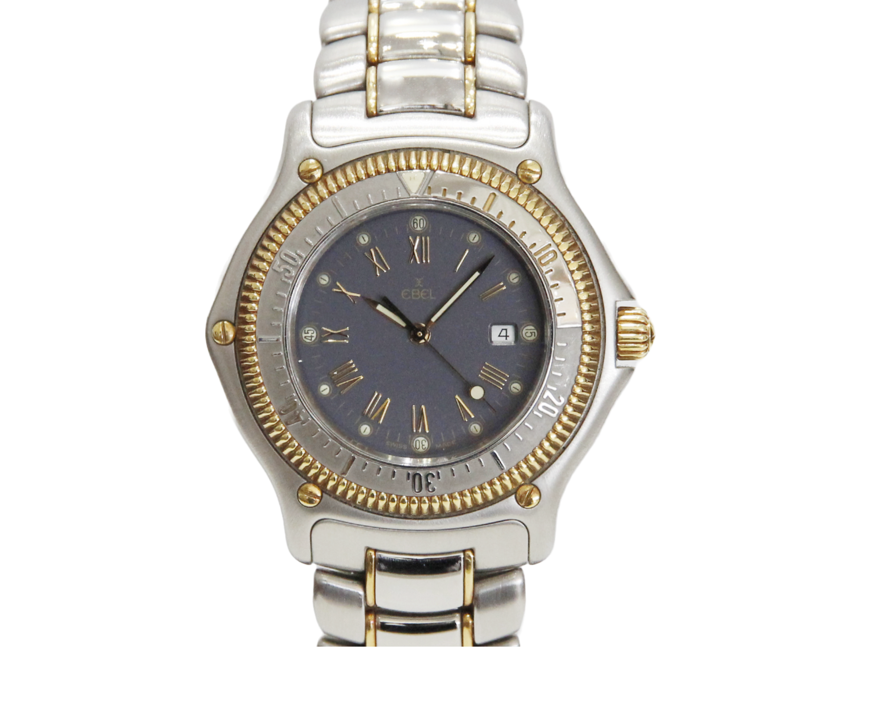 Ebel Discovery Diver Two Tone Stainless Steel Yellow Gold 37mm East Coast Jewelry