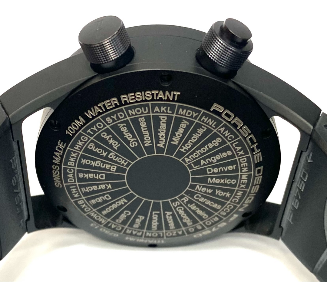 Porsche Design Worldtimer Black Titanium 45mm – East Coast Jewelry