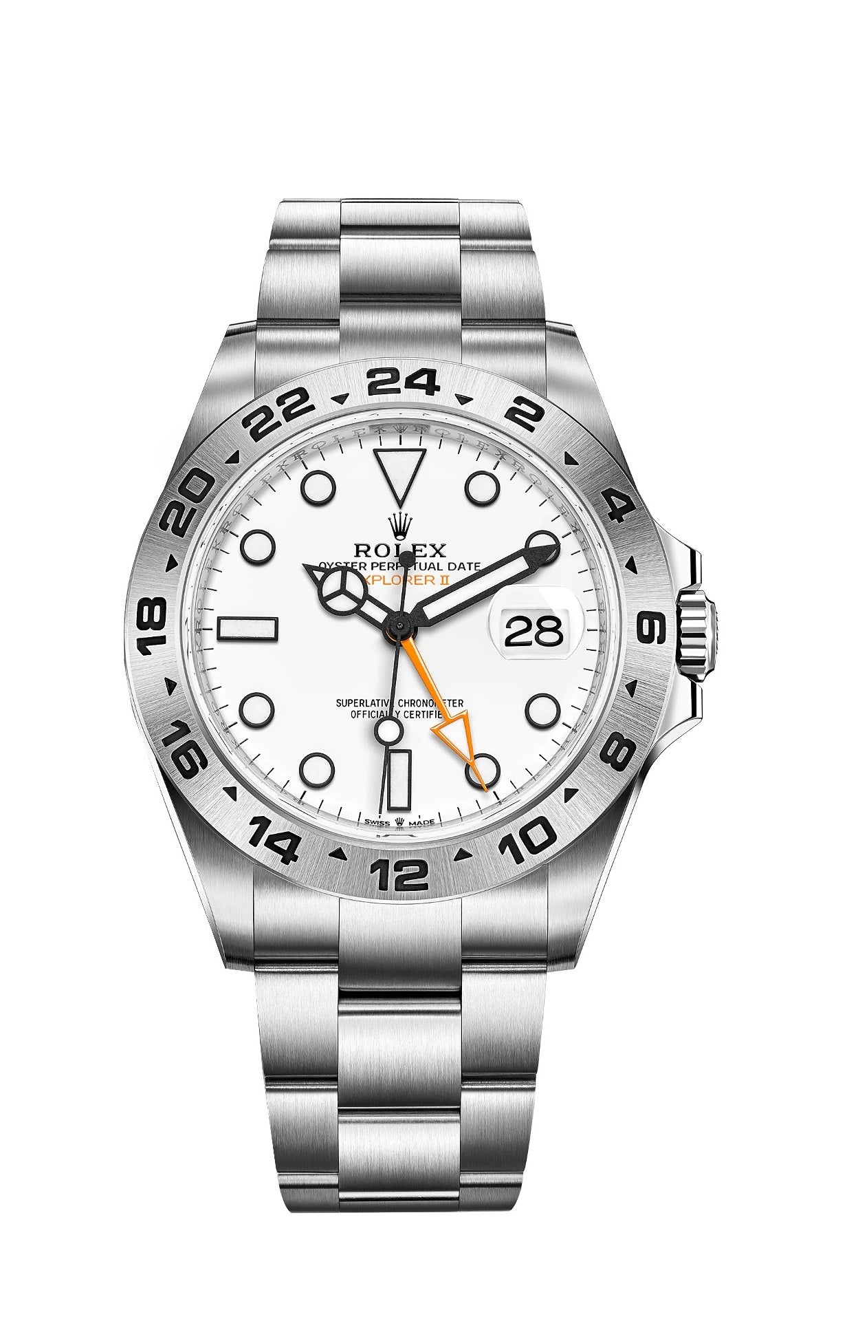 Rolex Explorer II Stainless Steel 42mm White Dial