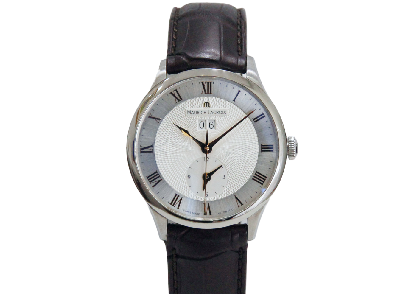 Maurice Lacroix Date Masterpiece Tradition Stainless Steel 40mm