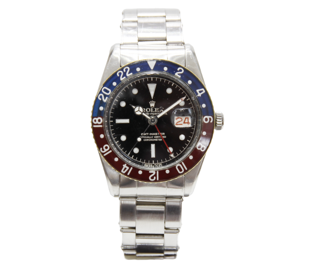 Rolex GMT Master Pepsi Vintage 6542 Stainless Steel East Coast Jewelry